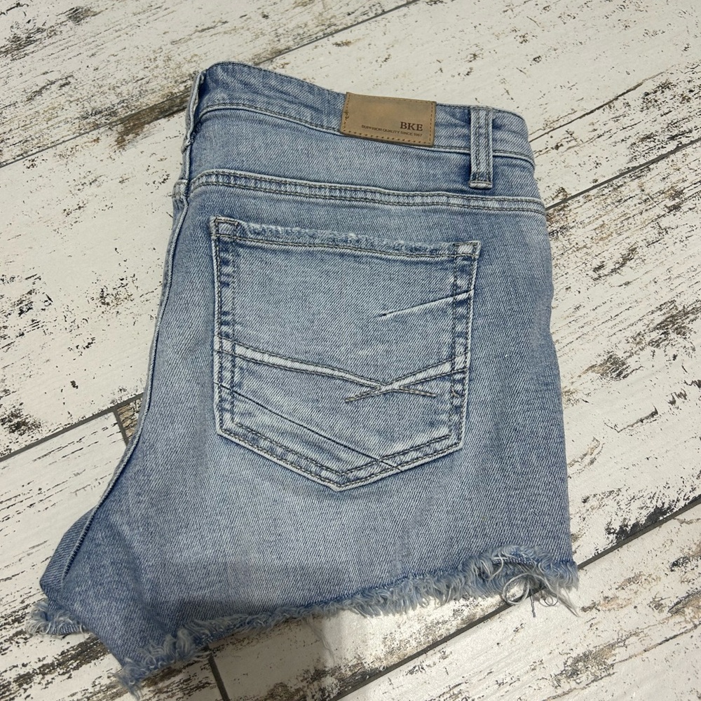 BKE Payton Light Blue Women's Jean shorts